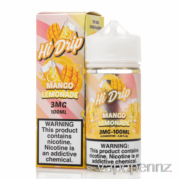 Mango Lemonade - Hi-Drip E-Liquids - 100mL 0mg VAPE NZ